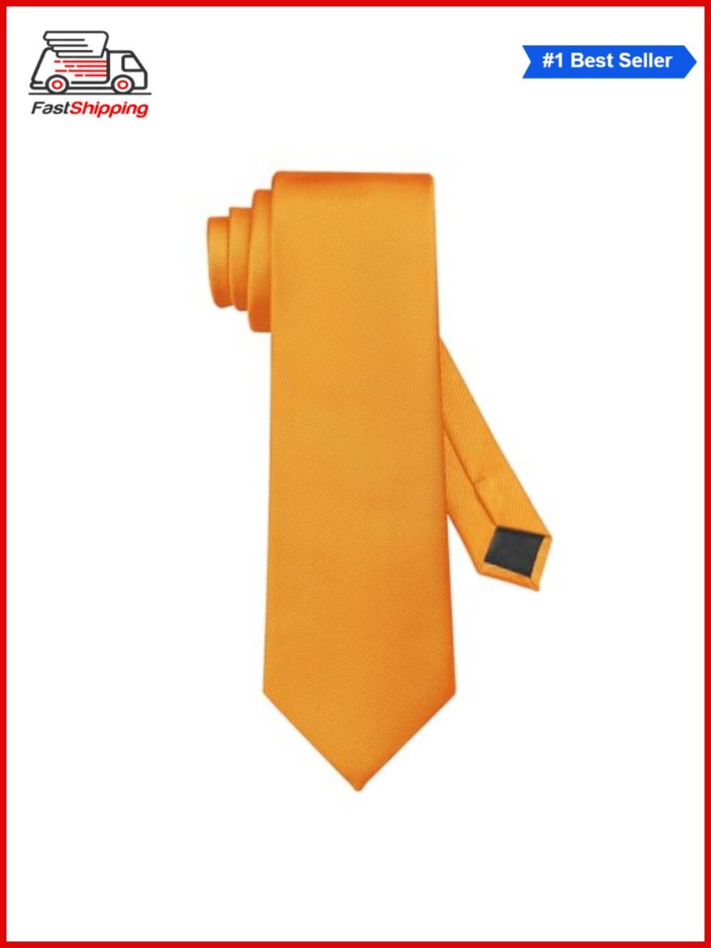 ✨ DecTwig Men's Solid Color Formal Necktie Silk Polyester Blend